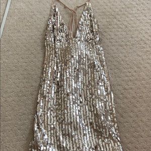 Sequence mini dress